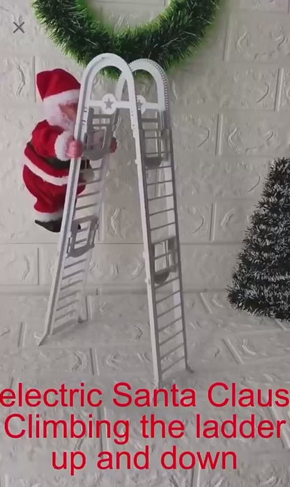 بابا نويل بيطلع و ينزل بالسلم